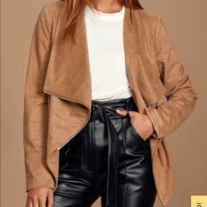 Vegan Suede Jacket